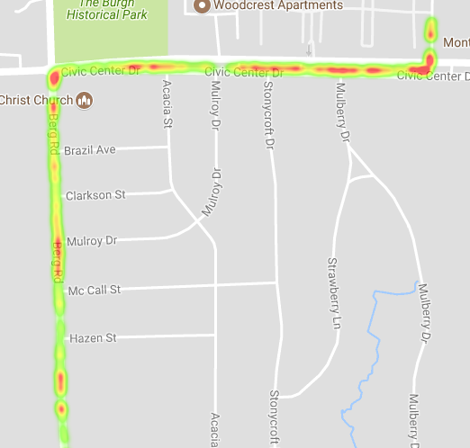 Road Quality Heatmap